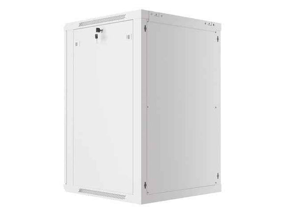 Lanberg | Rack cabinet 19" wall-mount 18U/600x600 (flat pack) | WF01-6618-10S | Grey