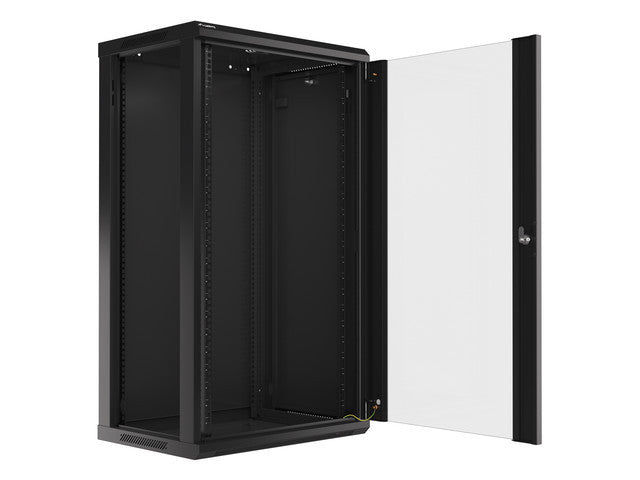 Armoire rack Lanberg WF01-6422-10B 22U, montage mural, noir