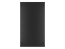 Lanberg | Rack cabinet 19" wall-mount 22U/600x450 (flat pack) with glass door | WF01-6422-10B | Black-9
