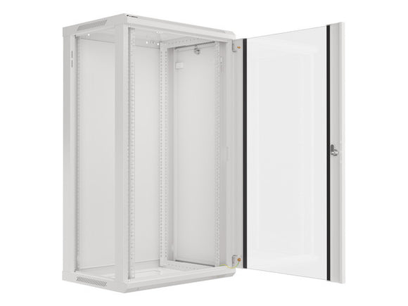 Baie rack murale Lanberg 19'' 22U 600x450mm Gris