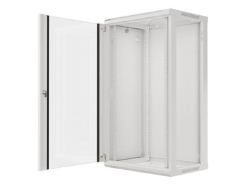 Baie rack murale Lanberg 19'' 22U 600x450mm Gris