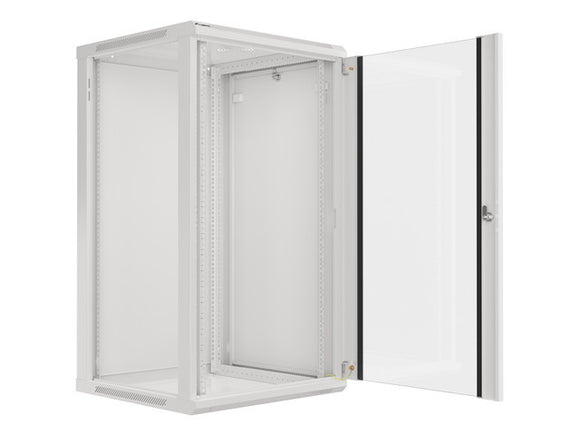 Lanberg WF01-6412-10S rack cabinet 22U Wall mounted rack Grey