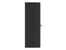 Szafa instalacyjna wisząca 19'' 27U 600X450mm czarna (drzwi szklane)-12