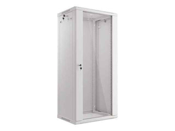 Armoire rack Lanberg WF01-6427-10S 27U, montage mural, blanc