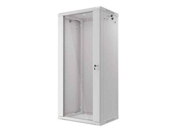 Armoire rack Lanberg WF01-6427-10S 27U, montage mural, blanc