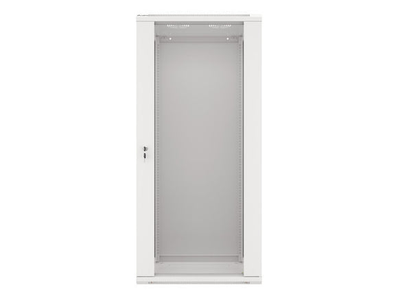 Armoire rack Lanberg WF01-6427-10S 27U, montage mural, blanc