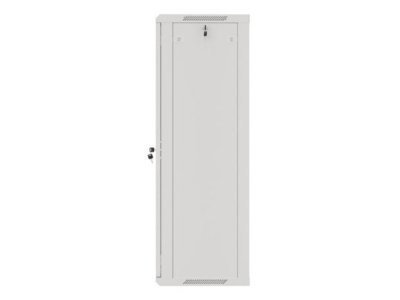 Armoire rack lanberg wf01-6427-10s 27u montage mural blanc