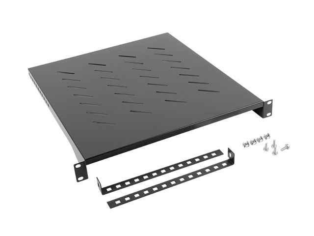 Étagère rack Lanberg AK-1005-B pour rack 19' 800 mm (1U, 483 x 500 mm)