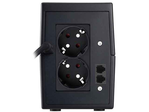 PowerWalker VI 850 SHL Schuko uninterruptible power supply (UPS) Line-Interactive 0.85 kVA 480 W 2 AC outlet(s)