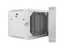 Lanberg WF02-6609-10S rack cabinet 9U Wall mounted rack Grey-4
