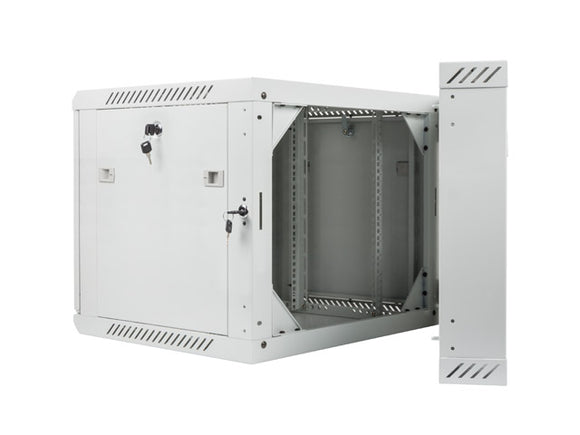 Lanberg WF02-6609-10S rack cabinet 9U Wall mounted rack Grey