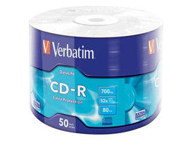 CD-R 52x 700MB 50P SP Extra Protection Wrap 43787