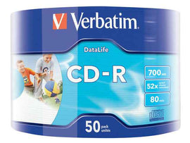CD-R 52x 700MB 50P SP Printable Extra Protection 43794