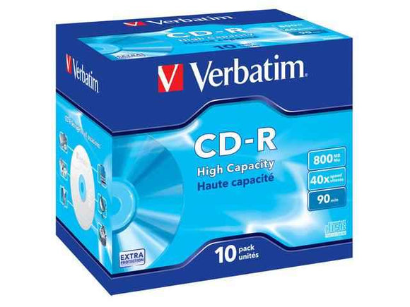 CD-R 40x 80MB 10P JC Extra Protection 43428