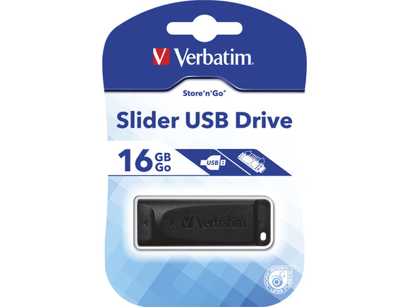 Pendrive Slider 16GB czarny