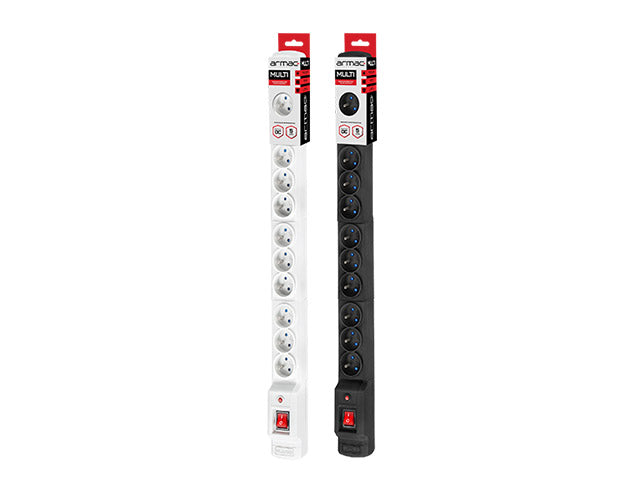 Listwa zasilająca 5m multi M12 czarna M12/50/CZ