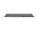 Lanberg | Patch panel 24 port 0.5U 19" CAT.5E FTP with cable organizer shielded | PPS5-0024-B-2