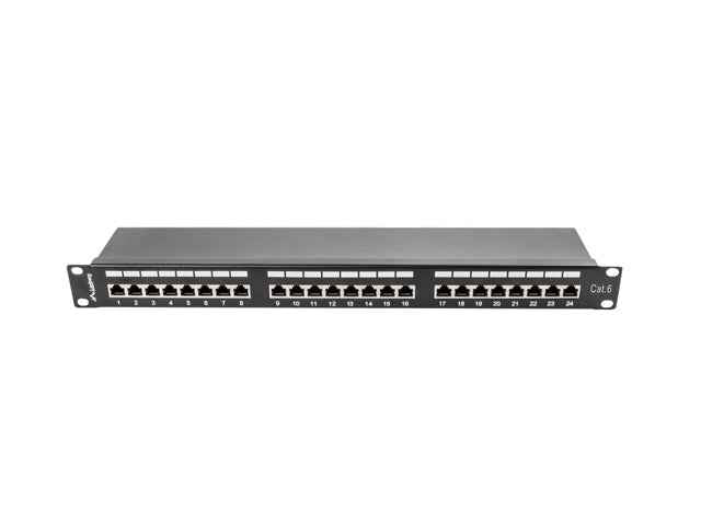 Panneau de brassage Lanberg PPS6-1024-B 1U