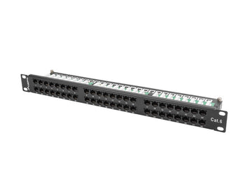 Lanberg PPU6-1048-B - patch-panel - 1U