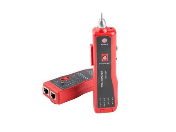 Lanberg NT-0501 network cable tester Black, Red
