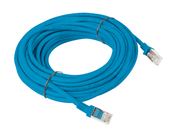 Lanberg Patchcord UTP Cat.5e 10m Blue PCU5-10CC-1000-B