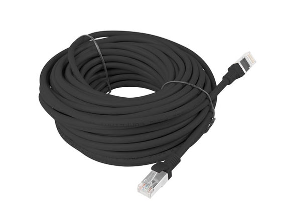 Lanberg patchcord utp cat.5e 15m black pcu5-10cc-1500-bk