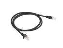 Lanberg PCU6-10CC-0100-BK networking cable Black 1 m Cat6 U/UTP (UTP)