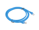 Lanberg PCU6-10CC-0200-B networking cable 2 m Cat5e U/UTP (UTP) Blue-2