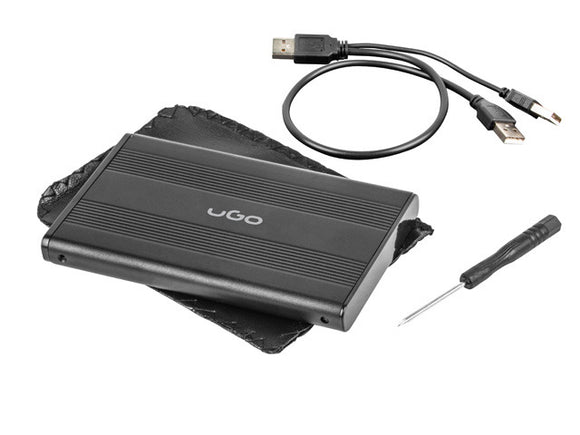 Disque dur externe SATA 2,5'' USB 2.0 en aluminium