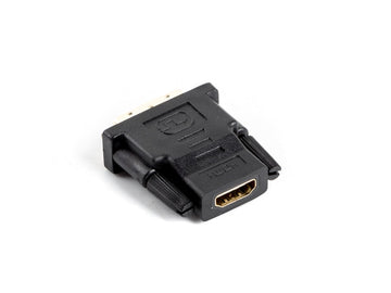 Câble Lanberg AD-0013-BK, changeur de genre, HDMI, DVI-D 18+1, liaison simple, noir