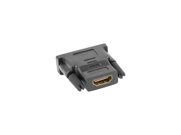 Câble changeur de genre Lanberg AD-0010-BK HDMI DVI-D Noir