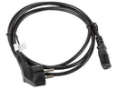 Lanberg | CEE 7/7 to IEC 320 C13 Power Cord | CA-C13C-11CC-0018-BK