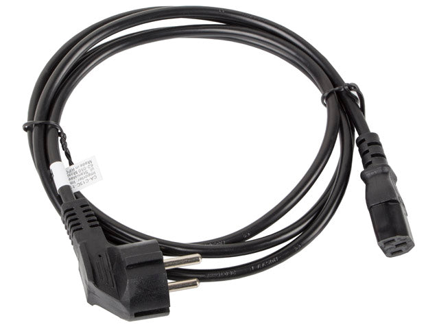 Lanberg CA-C13C-11CC-0018-BK power cable Black 1.8 m C13 coupler CEE7/7