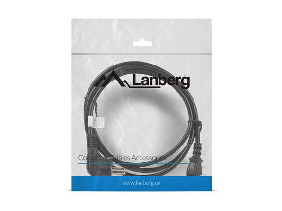 Lanberg | CEE 7/7 to IEC 320 C13 Power Cord | CA-C13C-11CC-0018-BK