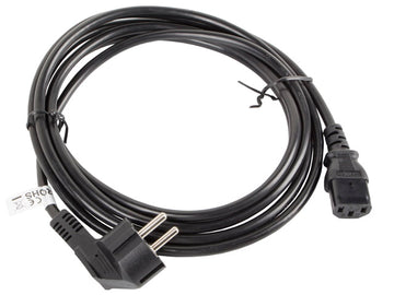 Lanberg CA-C13C-11CC-0030-BK power cable Black 3 m C13 coupler CEE7/7