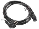 Lanberg | CEE 7/7 to IEC 320 C13 Power Cord | CA-C13C-11CC-0030-BK