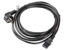 Lanberg CA-C13C-11CC-0050-BK power cable Black 5 m C13 coupler CEE7/7