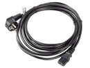 Lanberg CA-C13C-11CC-0050-BK power cable Black 5 m C13 coupler CEE7/7