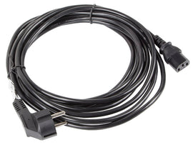 Lanberg CA-C13C-11CC-0050-BK power cable Black 5 m C13 coupler CEE7/7