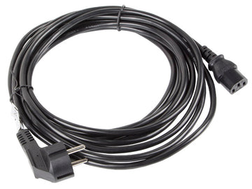 Lanberg CA-C13C-11CC-0050-BK power cable Black 5 m C13 coupler CEE7/7