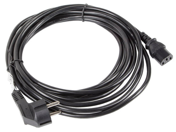 Lanberg CA-C13C-11CC-0050-BK power cable Black 5 m C13 coupler CEE7/7