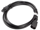 Lanberg CA-C13E-11CC-0030-BK power cable Black 3 m C13 coupler C14 coupler-3