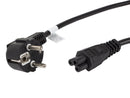 Lanberg power cable for laptop cee 7/7->c5 ca-c5ca-11cc-0018-bk-1