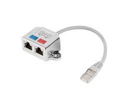 Lanberg adapter lan rj45/2x rj45 ftp splitter ad-0026-s - 0