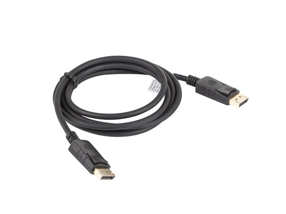 Lanberg CA-DPDP-10CC-0018-BK DisplayPort cable 1.8 m Black
