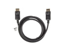 Lanberg CA-DPDP-10CC-0018-BK DisplayPort cable 1.8 m Black