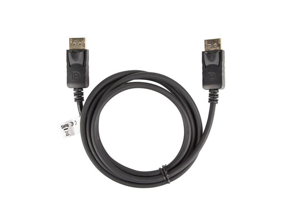 Lanberg CA-DPDP-10CC-0018-BK DisplayPort cable 1.8 m Black