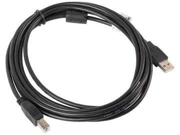 Lanberg CA-USBA-11CC-0030-BK USB cable USB 2.0 3 m USB B Black