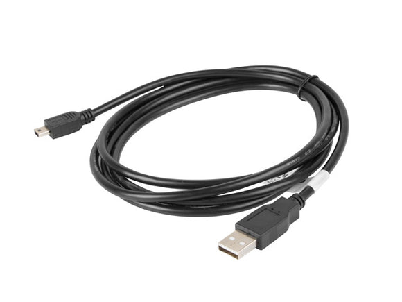 Lanberg Mini USB to USB Type-A 2.0 Cable, 1.8 m | CA-USBK-10CC-0018-BK | Mini USB to USB Type-A