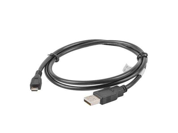 Lanberg CA-USBM-10CC-0010-BK USB cable USB 2.0 1 m Micro-USB B USB A Black